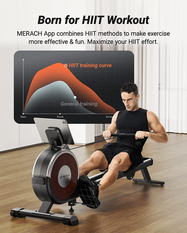 Electromagnetic Rowing Machine with Exclusive MERACH